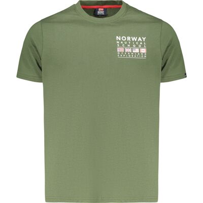 NORWAY 1963 Zelené Tričko S Krátkym Rukávom Xxl NORWAY 1963 Zelené Tričko S Krátkym Rukávom Xxl