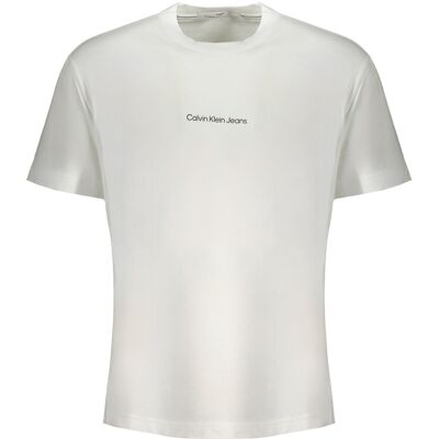 Calvin Klein Pánske Tričko S Krátkym Rukávom Biela Xl Calvin Klein Pánske Tričko S Krátkym Rukávom Biela Xl