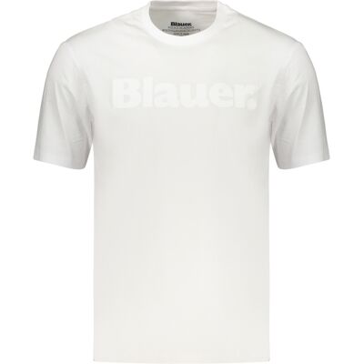BLAUER APPAREL Biele Pánske Tričko Blauer Biela Xl BLAUER APPAREL Biele Pánske Tričko Blauer Biela Xl