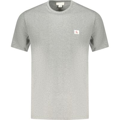 Calvin Klein Pánske Tričko S Krátkym Rukávom Šedá S Calvin Klein Pánske Tričko S Krátkym Rukávom Šedá S