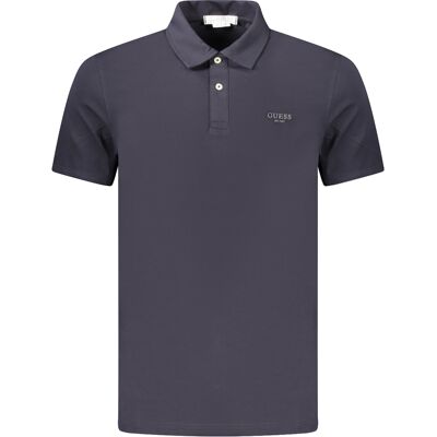 Guess Jeans Pánske Polo Tričko S Krátkym Rukávom, Modré Modrá L Guess Jeans Pánske Polo Tričko S Krátkym Rukávom, Modré Modrá L