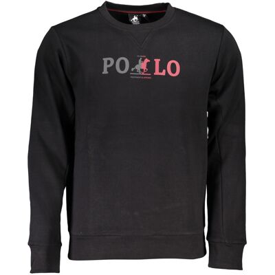 U.S. GRAND Us Grand Polo Men'S Black Zip-Out Sweatshirt Čierna Xxl U.S. GRAND Us Grand Polo Men'S Black Zip-Out Sweatshirt Čierna Xxl