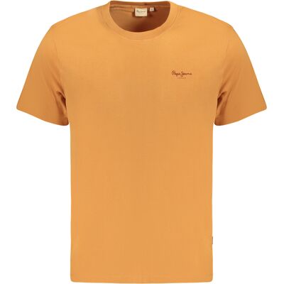Pánske Oranžové Tričko Pepe Jeans Oranžová M Pánske Oranžové Tričko Pepe Jeans Oranžová M