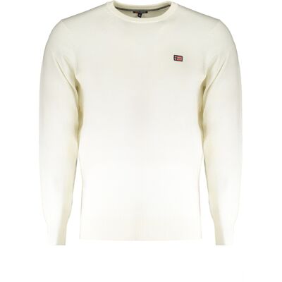 Biely Pánsky Sveter Norway 1963 Krémová 3xl Biely Pánsky Sveter Norway 1963 Krémová 3xl