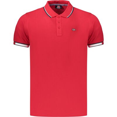 NORWAY 1963 Červené Pánske Polo Tričko S NORWAY 1963 Červené Pánske Polo Tričko S
