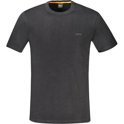 Hugo Boss Pánske Tričko S Krátkym Rukávom Čierne Čierna M Hugo Boss Pánske Tričko S Krátkym Rukávom Čierne Čierna M