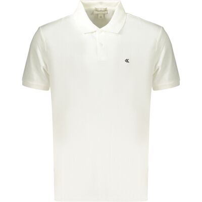 Pánske Polokošele Calvin Klein S Krátkym Rukávom, Biele Biela S Pánske Polokošele Calvin Klein S Krátkym Rukávom, Biele Biela S