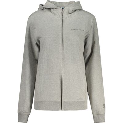 North Sails Sivá Mikina S Kapucňou Na Zips Xl North Sails Sivá Mikina S Kapucňou Na Zips Xl