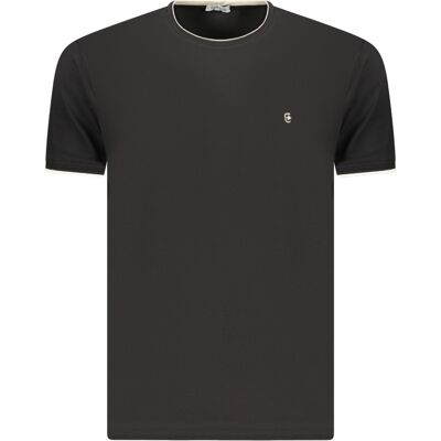 COVERI MOVING Čierne Pánske Tričko Krátky Rukáv Čierna 3xl COVERI MOVING Čierne Pánske Tričko Krátky Rukáv Čierna 3xl