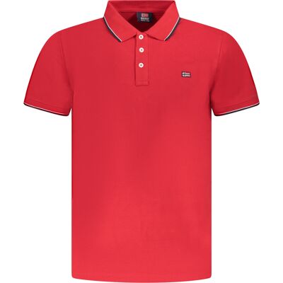 NORWAY 1963 Červené Pánske Polo Tričko Červená Xl NORWAY 1963 Červené Pánske Polo Tričko Červená Xl