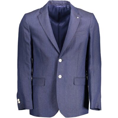 Pánske Sako Gant Classic Modré Modrá 48 Pánske Sako Gant Classic Modré Modrá 48