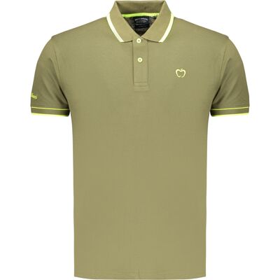 BACI&ABBRACCI Zelené Polo Tričko S Krátkym Rukávom Kaki M BACI&ABBRACCI Zelené Polo Tričko S Krátkym Rukávom Kaki M