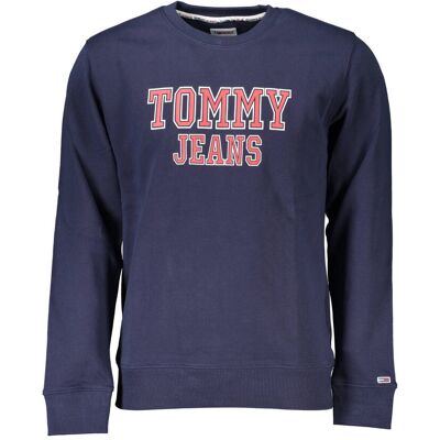 Modrá Mikina Tommy Hilfiger Bez Kapucne Modrá Xl Modrá Mikina Tommy Hilfiger Bez Kapucne Modrá Xl