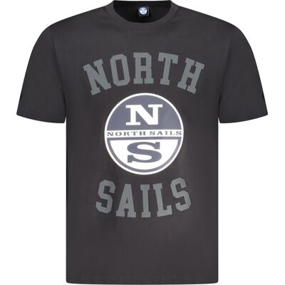 Pánske Tričko North Sails S Krátkym Rukávom Čierna S Pánske Tričko North Sails S Krátkym Rukávom Čierna S