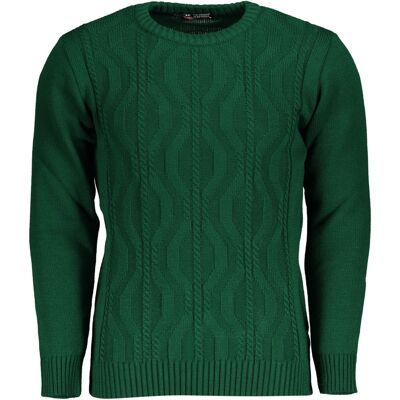 U.S. GRAND Zelený Pánsky Sveter Us Grand Polo Zelená Xxl U.S. GRAND Zelený Pánsky Sveter Us Grand Polo Zelená Xxl