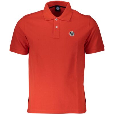Červené Pánske Polo Tričko North Sails Oranžová M Červené Pánske Polo Tričko North Sails Oranžová M