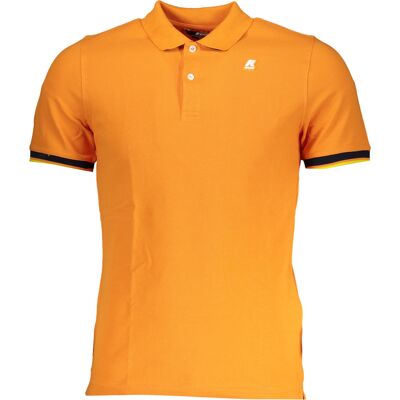 Oranžové Pánske Polo Tričko K-Way Oranžová S Oranžové Pánske Polo Tričko K-Way Oranžová S