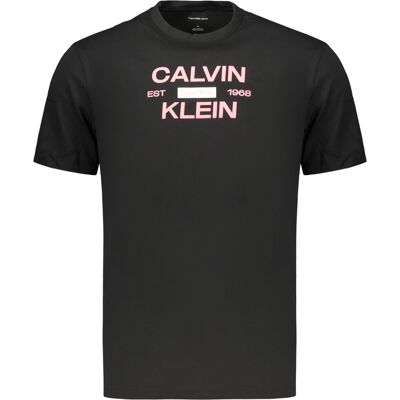 Calvin Klein Pánske Tričko S Krátkym Rukávom Čierne Čierna Xl Calvin Klein Pánske Tričko S Krátkym Rukávom Čierne Čierna Xl