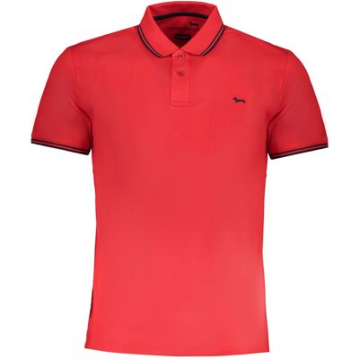HARMONT & BLAINE Červené Pánske Polo Tričko Harmont & Blaine Červená M HARMONT & BLAINE Červené Pánske Polo Tričko Harmont & Blaine Červená M