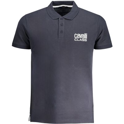 Cavalli Class Pánske Polo Tričko Modré Modrá Xl Cavalli Class Pánske Polo Tričko Modré Modrá Xl