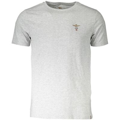 Aeronautica Militare Gray Man External T-Shirt Šedá M Aeronautica Militare Gray Man External T-Shirt Šedá M