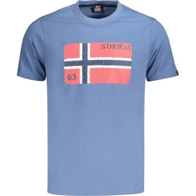 Pánske Tričko Norway 1963 Svetlomodrá 3xl Pánske Tričko Norway 1963 Svetlomodrá 3xl