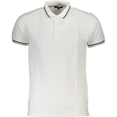 Biele Pánske Polo Tričko Cavalli Class Biela Xxl Biele Pánske Polo Tričko Cavalli Class Biela Xxl