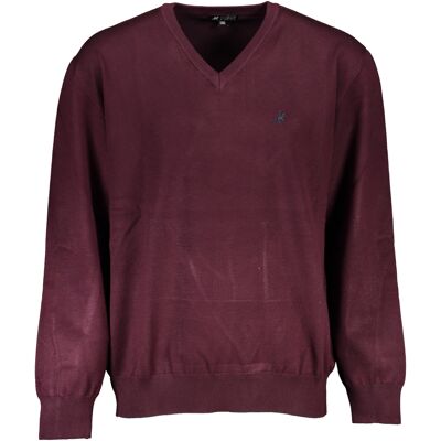 U.S. GRAND Pánsky Červený Sveter S Výstrihom Do V Tmavočervená 6xl U.S. GRAND Pánsky Červený Sveter S Výstrihom Do V Tmavočervená 6xl
