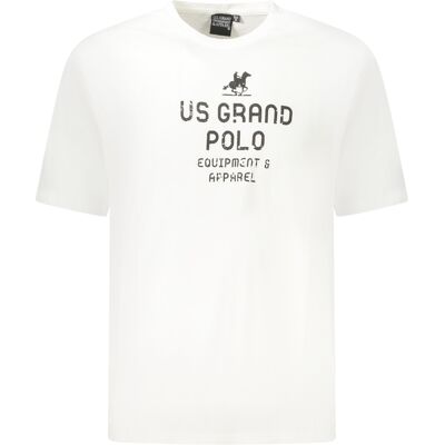 U.S. GRAND Biele Pánske Tričko Us Grand Polo Biela M U.S. GRAND Biele Pánske Tričko Us Grand Polo Biela M