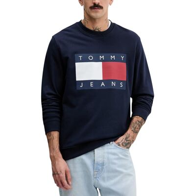 Tommy Hilfiger Pánska Mikina Modrá M Tommy Hilfiger Pánska Mikina Modrá M