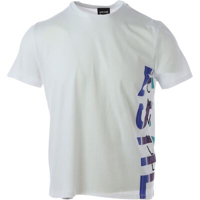 Just Cavalli Pánske Tričko Biela S Just Cavalli Pánske Tričko Biela S