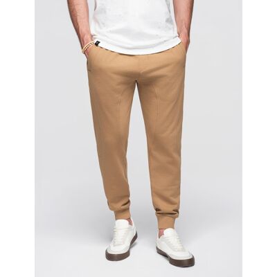 Ombre Men'S Jogger Sweatpants - Brown Hnedá L Ombre Men'S Jogger Sweatpants - Brown Hnedá L