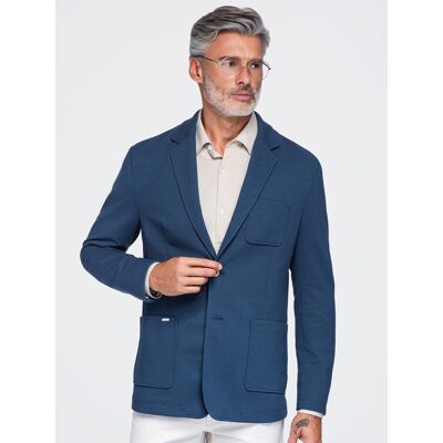 Pánske Slim-Fit Sako Ombre Modrá M Pánske Slim-Fit Sako Ombre Modrá M