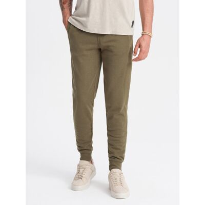Ombre Men'S Basic Cotton Jogger Sweatpants - Olive Kaki L Ombre Men'S Basic Cotton Jogger Sweatpants - Olive Kaki L
