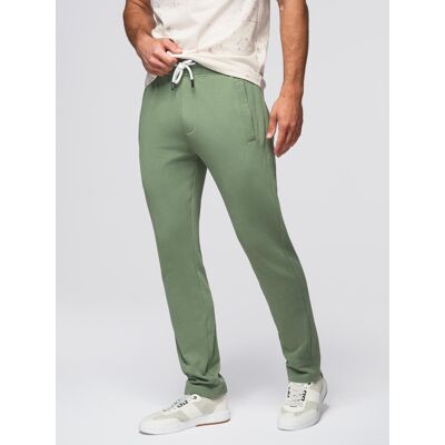 Ombre Men'S Sweatpants With Unlined Leg - Green Svetlozelená S Ombre Men'S Sweatpants With Unlined Leg - Green Svetlozelená S