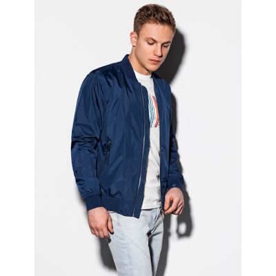 Pánska Bunda Ombre Bomber Modrá Xl Pánska Bunda Ombre Bomber Modrá Xl