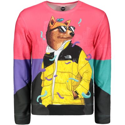 Mr. GUGU & Miss GO Pán Gugu & Slečna Go Unisex Sveter The North Doge S-Pc2343 3xl Mr. GUGU & Miss GO Pán Gugu & Slečna Go Unisex Sveter The North Doge S-Pc2343 3xl