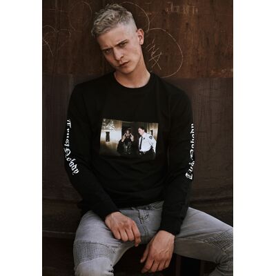 Merchcode Tupac Trust Nobody Crewneck Black Čierna S Merchcode Tupac Trust Nobody Crewneck Black Čierna S