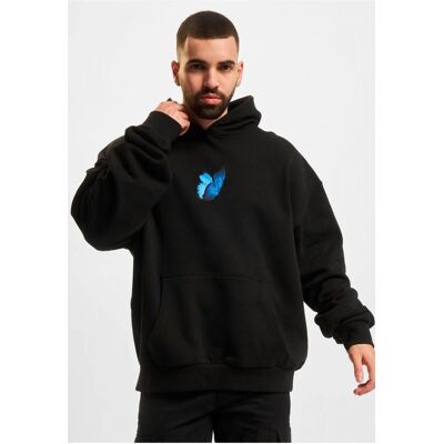 Mister Tee Le Papillon Heavy Oversize Hoody Black Čierna Xxl Mister Tee Le Papillon Heavy Oversize Hoody Black Čierna Xxl