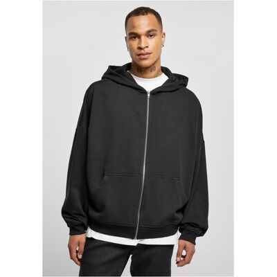 Urban Classics 90s Zip-Up Sweatshirt Black Čierna M Urban Classics 90s Zip-Up Sweatshirt Black Čierna M
