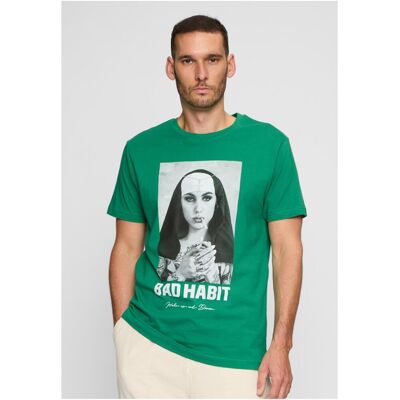 Mister Tee Bad Habit Tee Forest Green Zelená M Mister Tee Bad Habit Tee Forest Green Zelená M