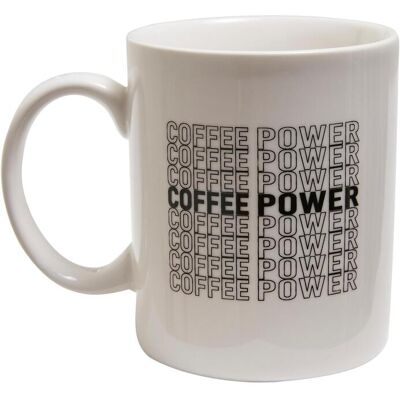 Mister Tee Coffee Power Cup White Šedá One Size Mister Tee Coffee Power Cup White Šedá One Size