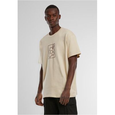 Mister Tee Men'S T-Shirt More Peace Sand Krémová M Mister Tee Men'S T-Shirt More Peace Sand Krémová M