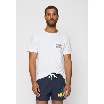Mister Tee Miami Beach Swimshorts Navy Modrá S Mister Tee Miami Beach Swimshorts Navy Modrá S