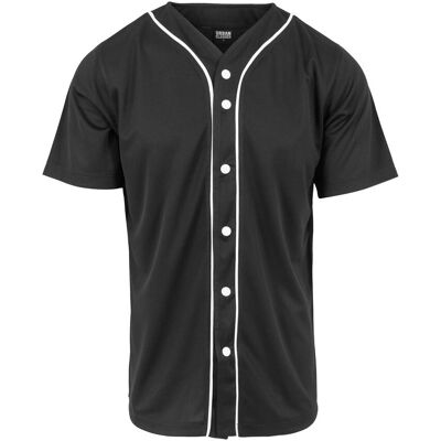 Urban Classics Čierne Baseballové Tričko Šedá Xxl Urban Classics Čierne Baseballové Tričko Šedá Xxl