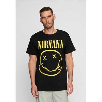 Merchcode Nirvana Lithium Tee Black Čierna Xl Merchcode Nirvana Lithium Tee Black Čierna Xl
