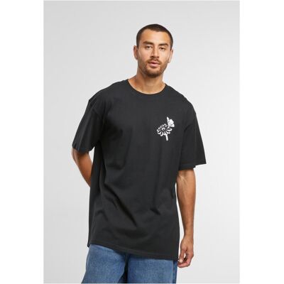 Mister Tee Men'S T-Shirt Bold Actions Oversize Black Šedá M Mister Tee Men'S T-Shirt Bold Actions Oversize Black Šedá M