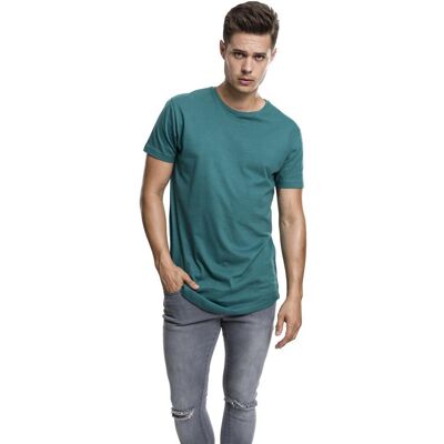 Urban Classics Dlhé Tričko Jasper Tyrkysová L Urban Classics Dlhé Tričko Jasper Tyrkysová L