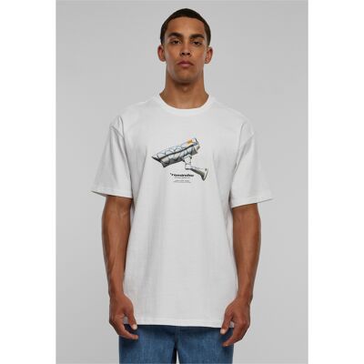 Mister Tee Cctv Oversize T-Shirt White Biela Xs Mister Tee Cctv Oversize T-Shirt White Biela Xs