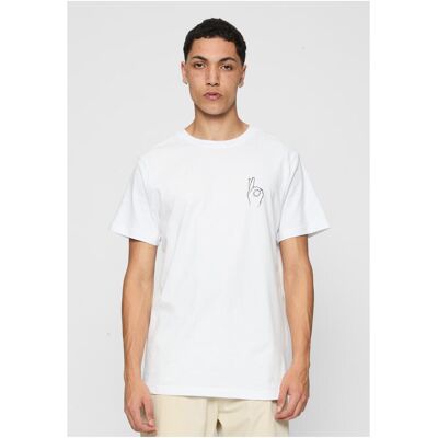 Mister Tee White Easy Sign T-Shirt Biela Xs Mister Tee White Easy Sign T-Shirt Biela Xs